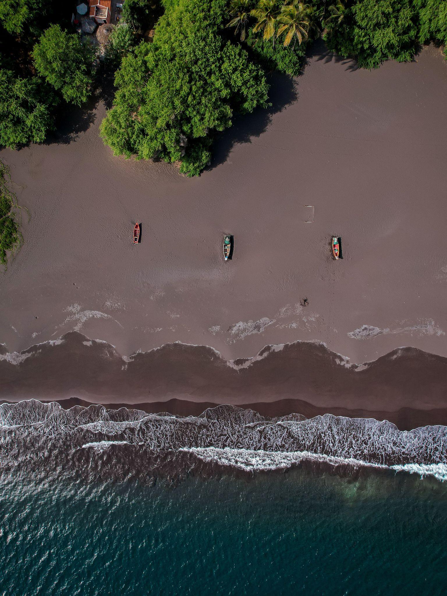 Remote Tarrafal de Monte Trigo beach, Cape Verde