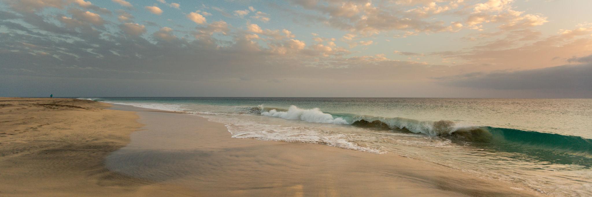 Beach near Santa Maria Sal Cabo Verde